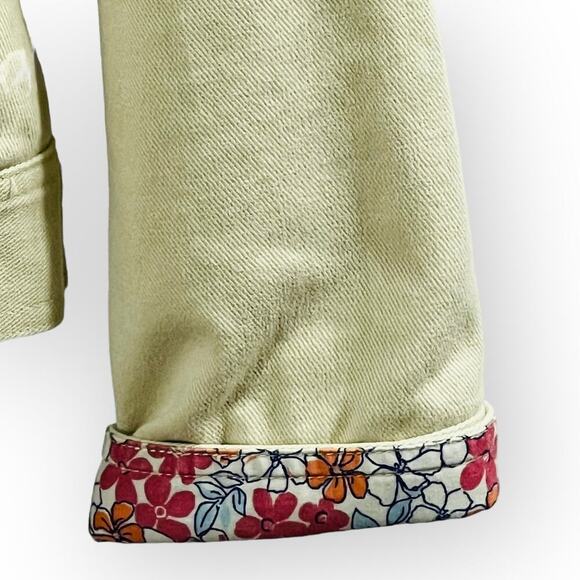 L.L. Bean Field Jacket Womenβs Small Cotton Khaki Casual Coastal Layering - Picture 6 of 14